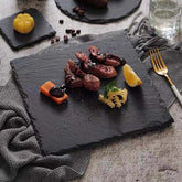 Natural Black Slate Charcuterie Boards with Chalk | Yedwo